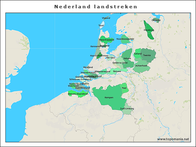 nederland-landstreken