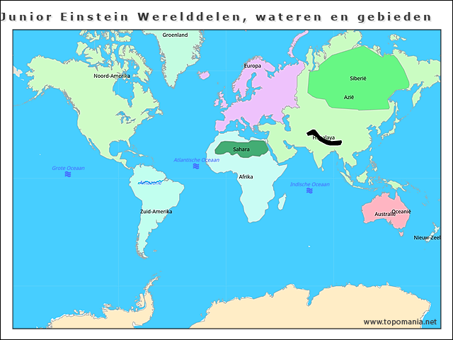 junior-einstein-werelddelen-wateren-en-gebieden
