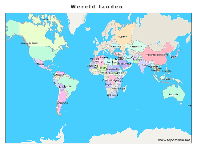 wereld-landen