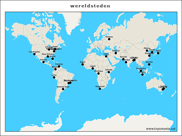 wereldsteden