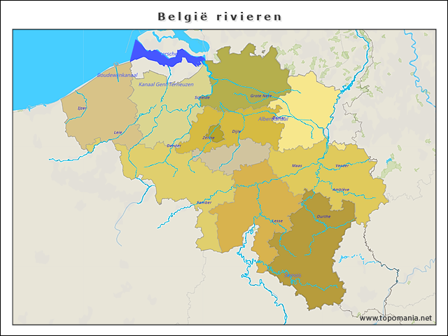 belgie-rivieren