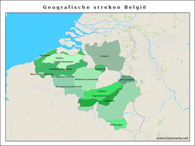 geografische-streken-belgie