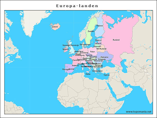 europa-landen