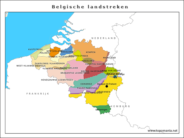 belgie-landstreken