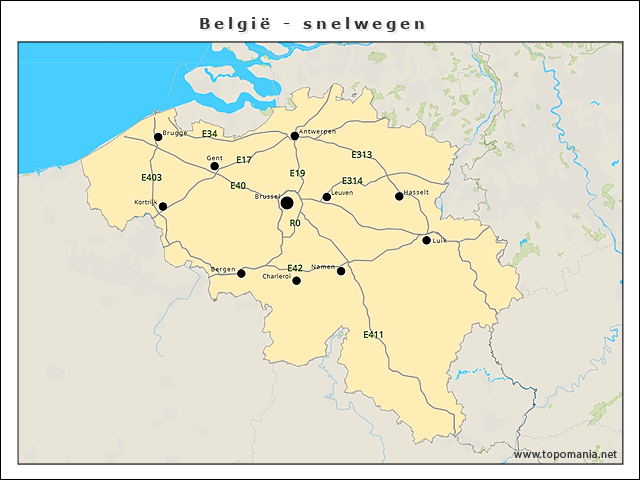 belgie-snelwegen