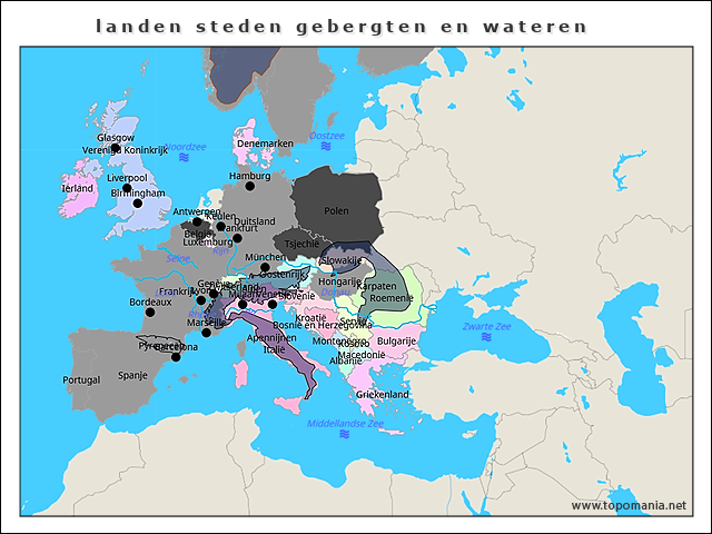 landen-steden-gebergten-en-wateren