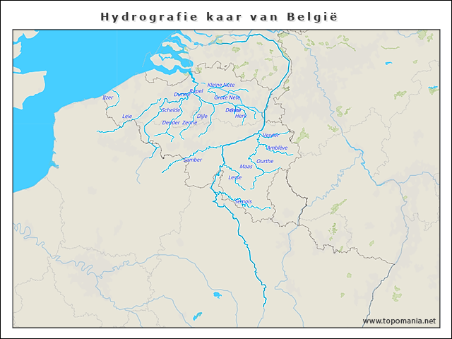 hydrografische-kaart-van-belgie-(rivieren)