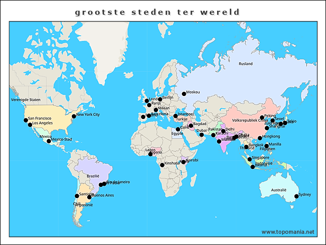 grootste-steden-ter-wereld