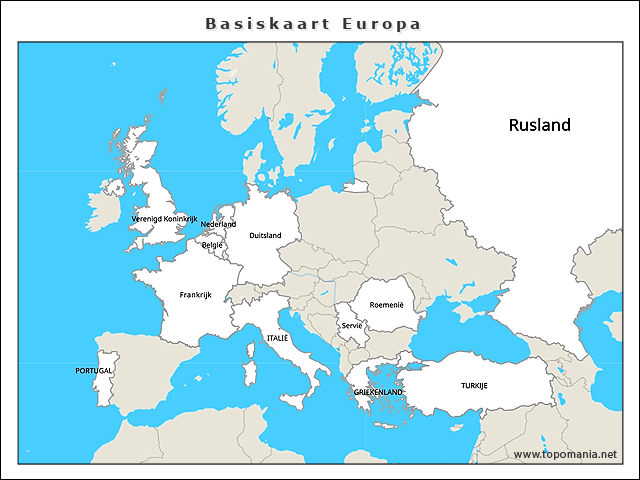 basiskaart-europa