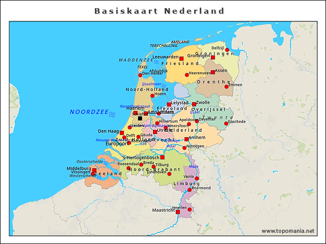 basiskaart-nederland