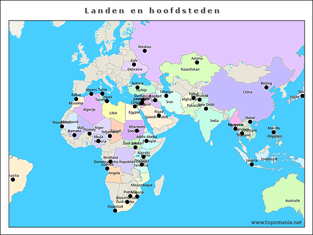 landen-en-hoofdsteden