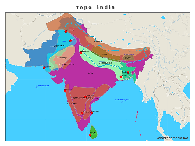 topo_india