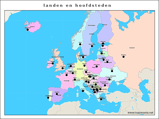 landen-en-hoofdsteden