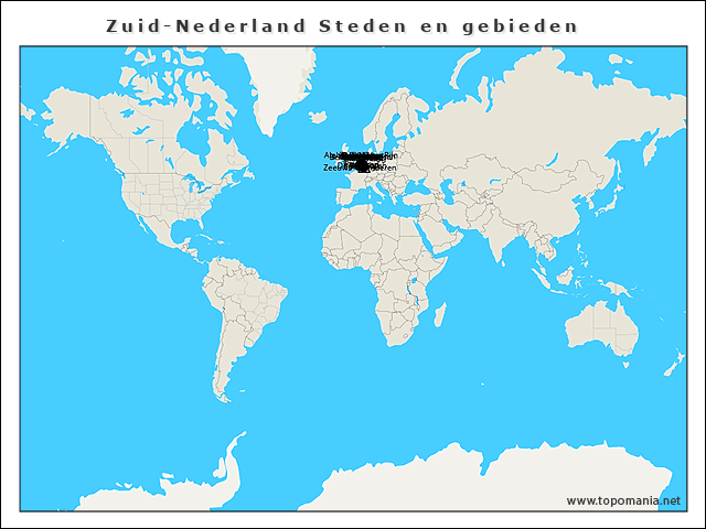 zuid-nederland-steden-en-gebieden