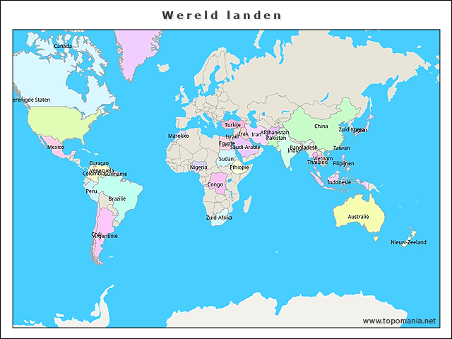 wereld-landen