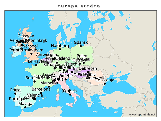 europa-steden