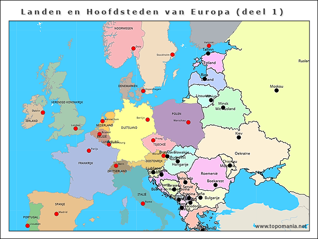landen-en-hoofdsteden-van-europa-(deel-1)