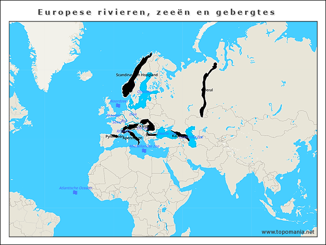 europese-rivieren-zeeen-en-gebergtes