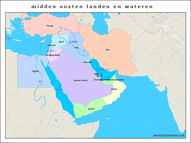 midden-oosten-landen-en-wateren