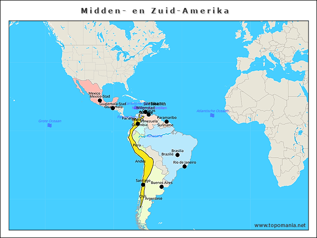 midden-en-zuid-amerika