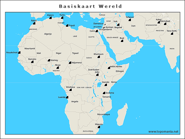 basiskaart-wereld