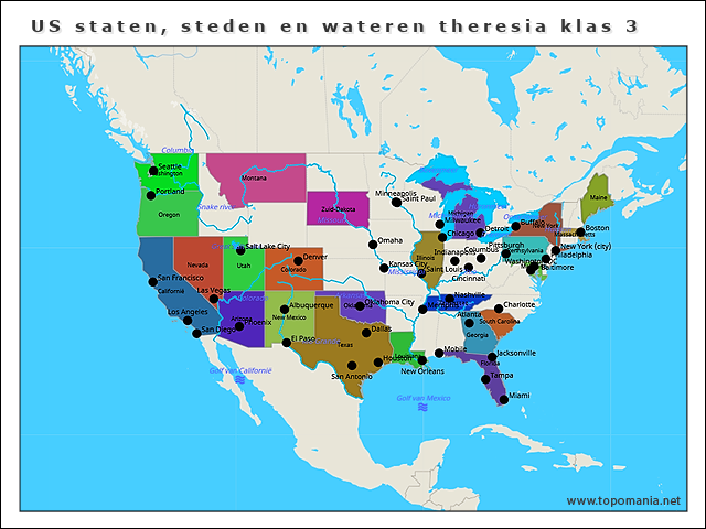 us-staten-steden-en-wateren-theresia-klas-3