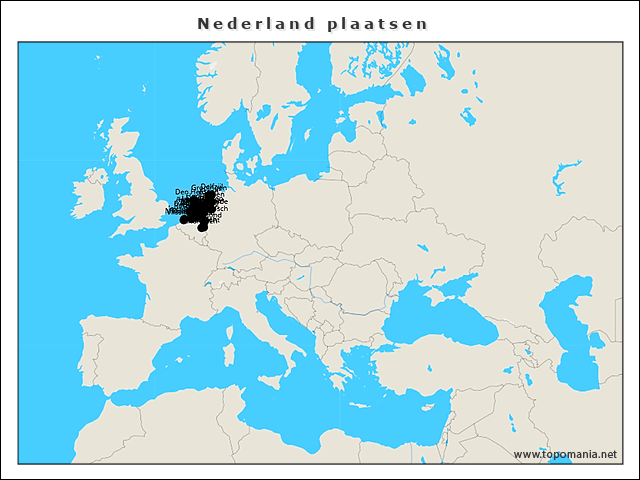 nederland-plaatsen