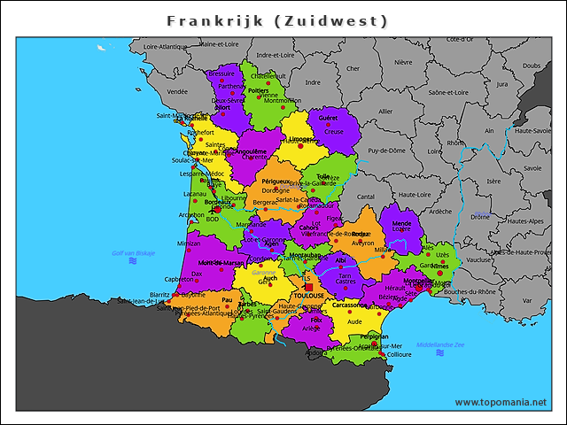 frankrijk-(zuidwest)