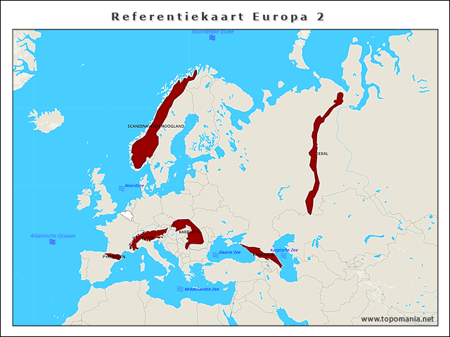 referentiekaart-europa