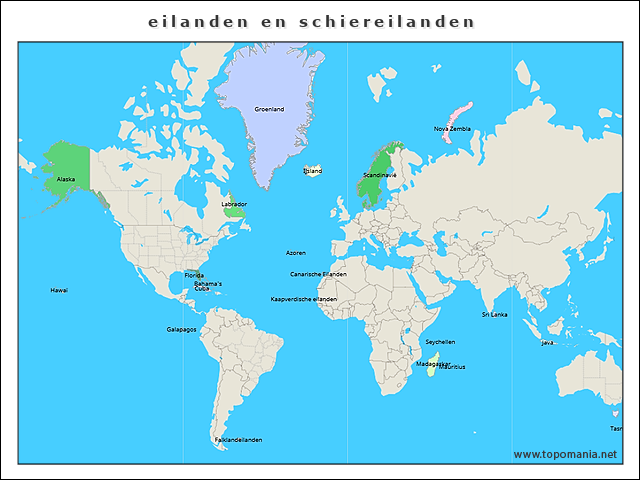 eilanden-en-schiereilanden