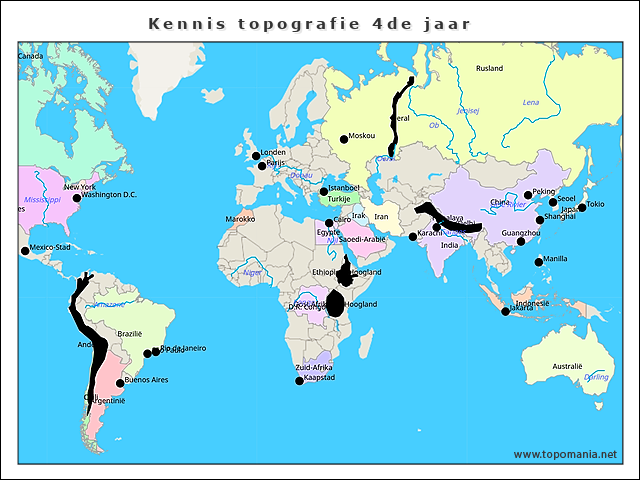 kennis-topografie-4de-jaar