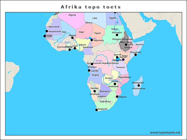 afrika-topo-toets