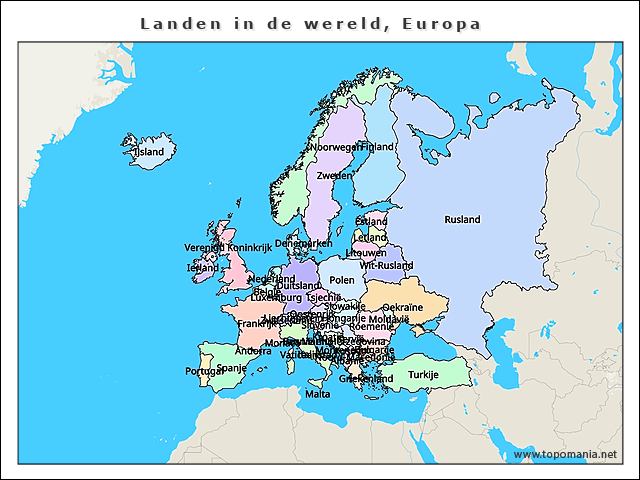 landen-in-de-wereld-europa