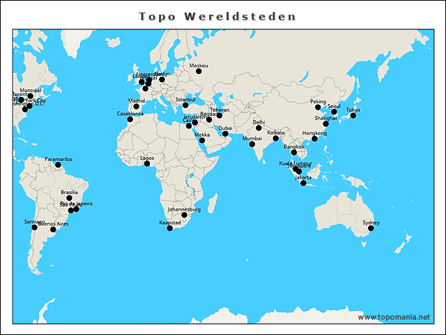 topo-wereldsteden