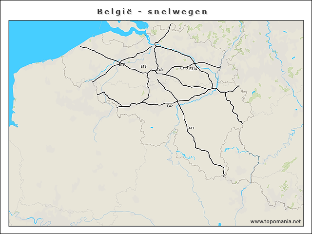belgie-snelwegen