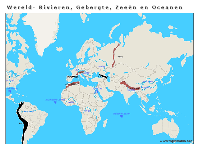 wereld-rivieren-gebergte-zeeen-en-oceanen