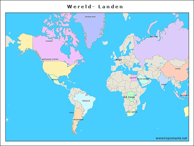 wereld-landen