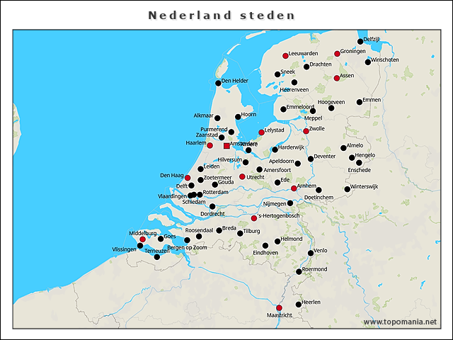 nederland-steden