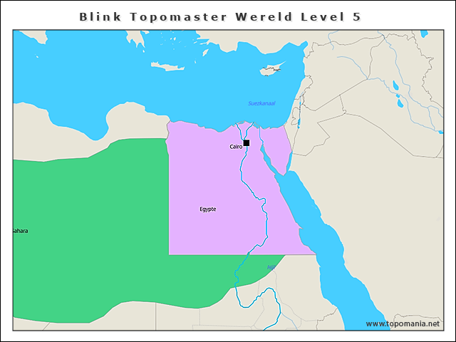 Topografie Blink Topomaster Wereld Level 5 | www.topomania.net