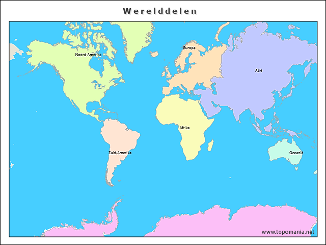 werelddelen