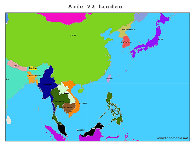 azie-22-landen