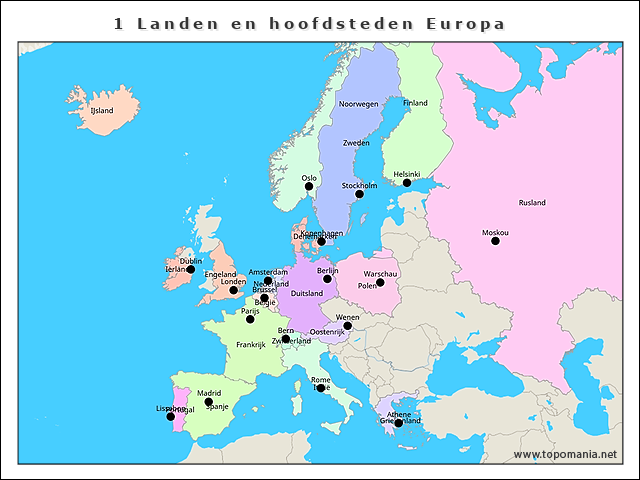 1-landen-en-hoofdsteden-europa