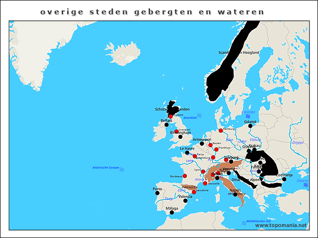 overige-steden-gebergten-en-wateren