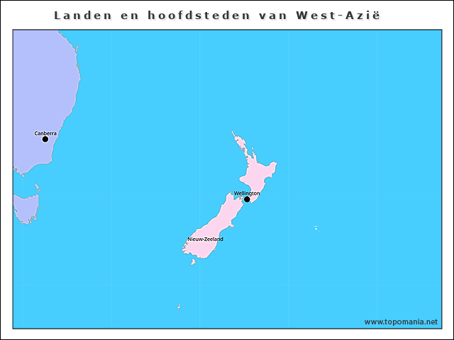 landen-en-hoofdsteden-van-west-azie