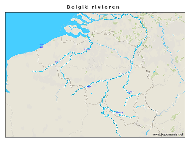belgie-rivieren
