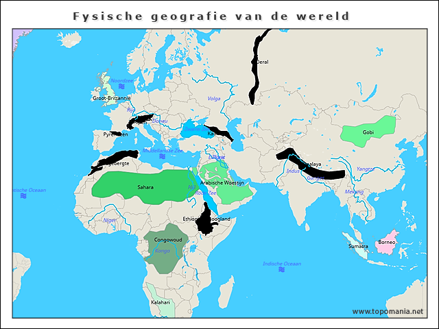 fysische-geografie-van-de-wereld