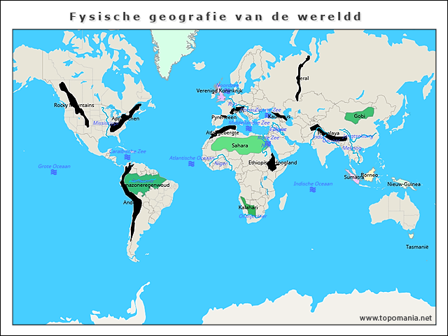 fysische-geografie-van-de-wereldd