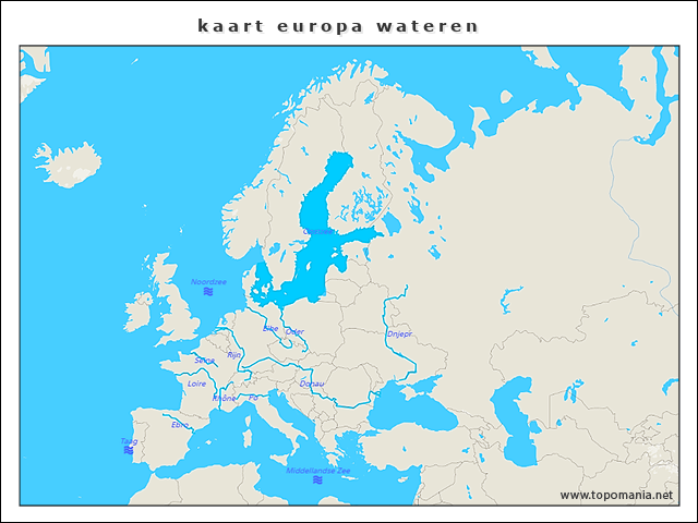 kaart-europa-wateren