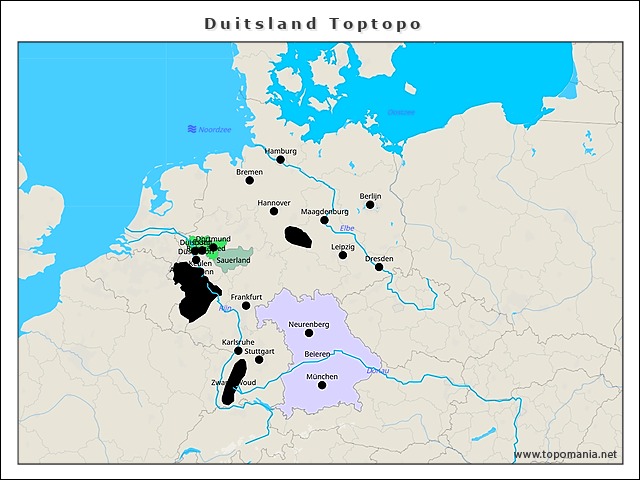 duitsland-toptopo