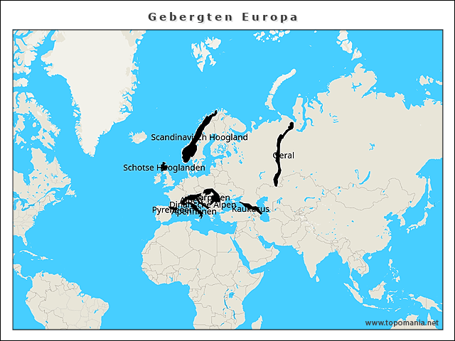 gebergten-europa